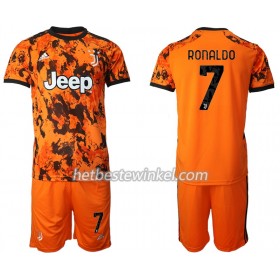 Juventus Cristiano Ronaldo 7 Voetbaltenues Kind Third 2020/21 - SS (+ Korte broeken)